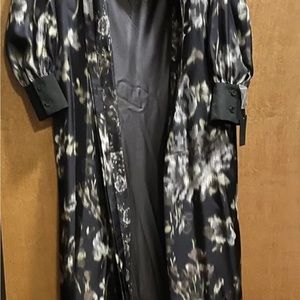 Vera Wang Couture Ensemble Dress and Coat Small